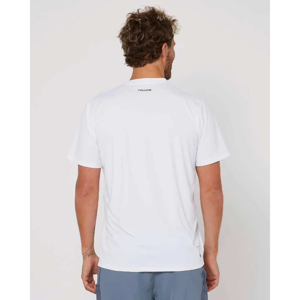 FOLLOW WATER TEE WHITE