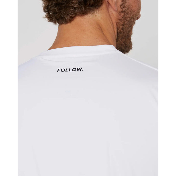 FOLLOW WATER TEE WHITE