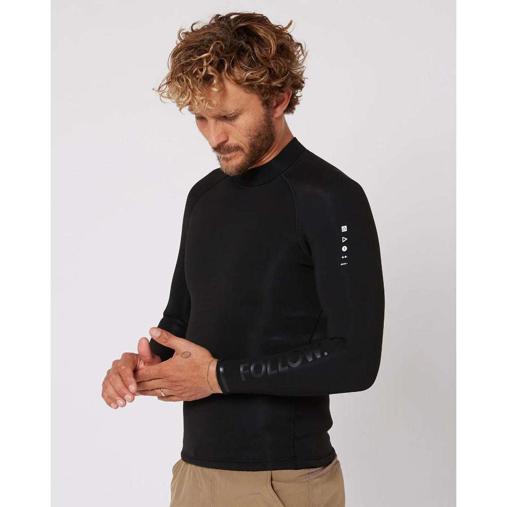 FOLLOW P1 OCENA 1MM WETTY TOP BLACK