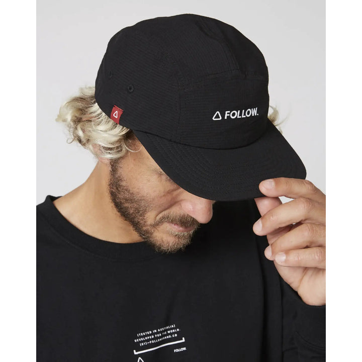 FOLLOW TECH CAP BLACK