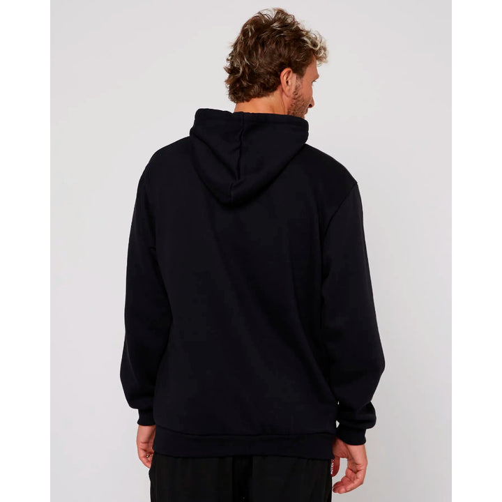 FOLLOW LOGO HOODY BLACK