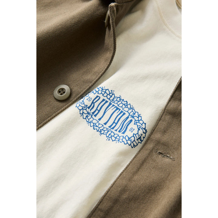 RHYTHM BREEZE SS T-SHIRT ECRU