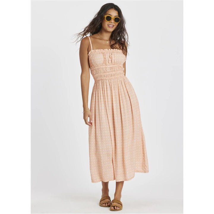 SISSTR BAY BREEZE WOVEN TANK DRESS SEA SALT