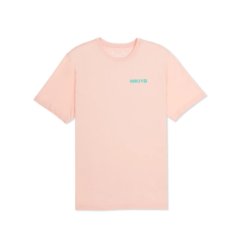 HURLEY FERN GRADIENT SS PINK