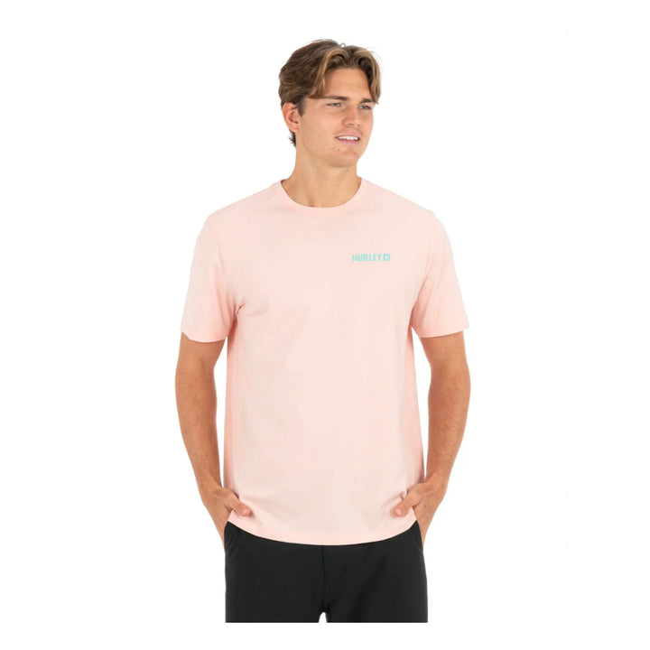 HURLEY FERN GRADIENT SS PINK