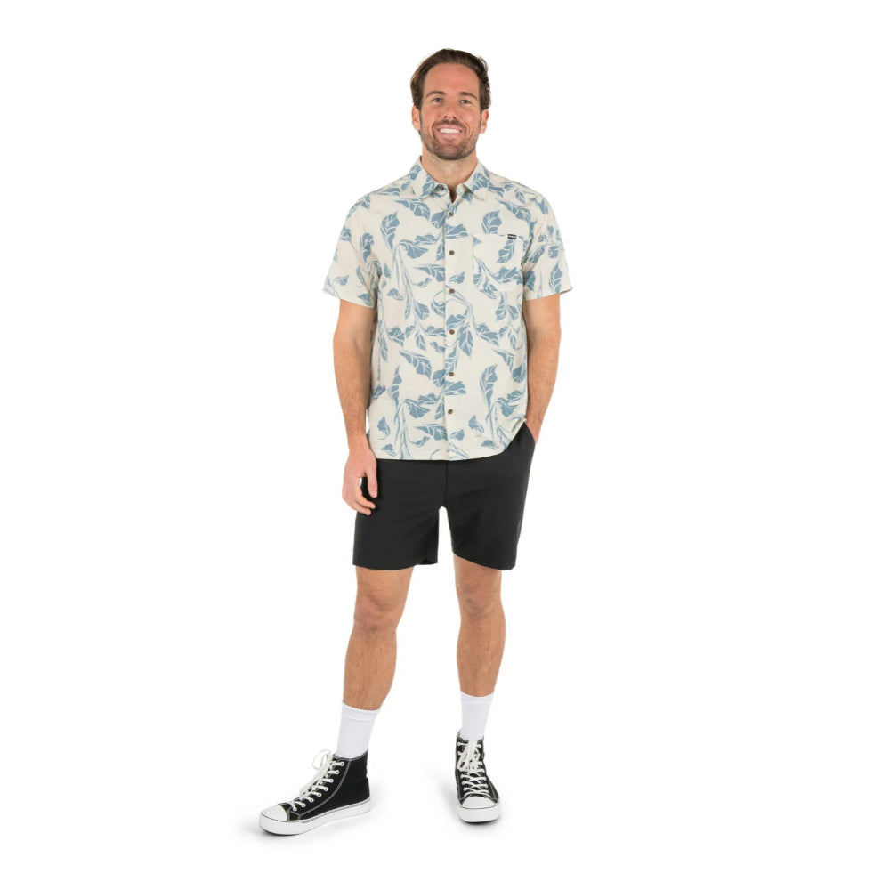 HURLEY AERO SS BONE COMBO