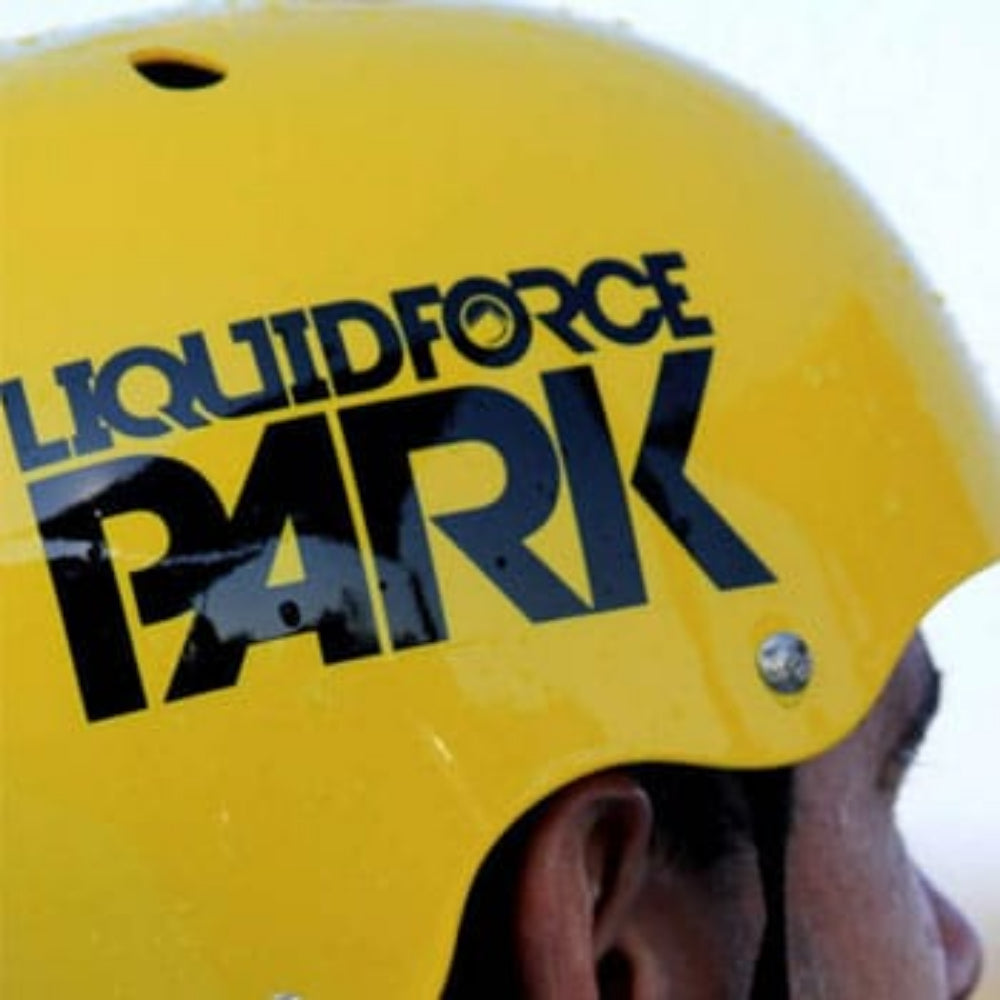 LIQUID FORCE WAKE PARK HELMET YELLOW