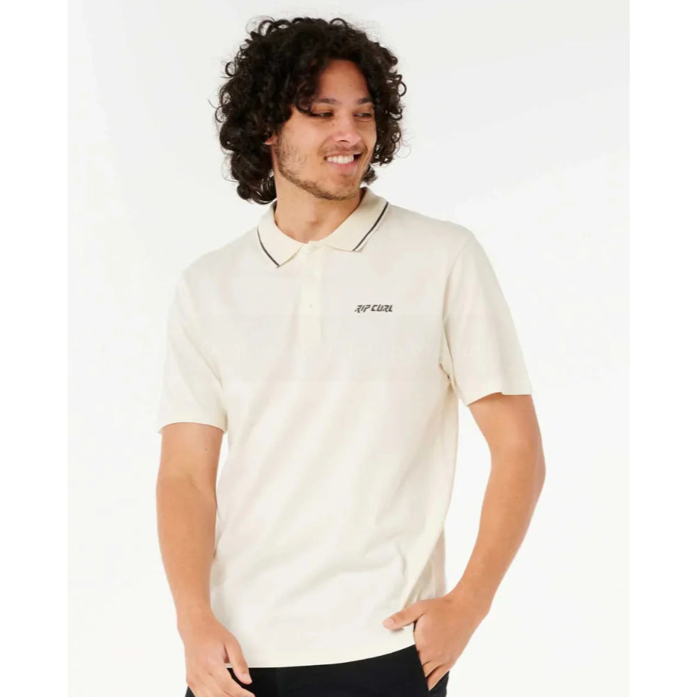 RIP CURL SHANK POLO BONE