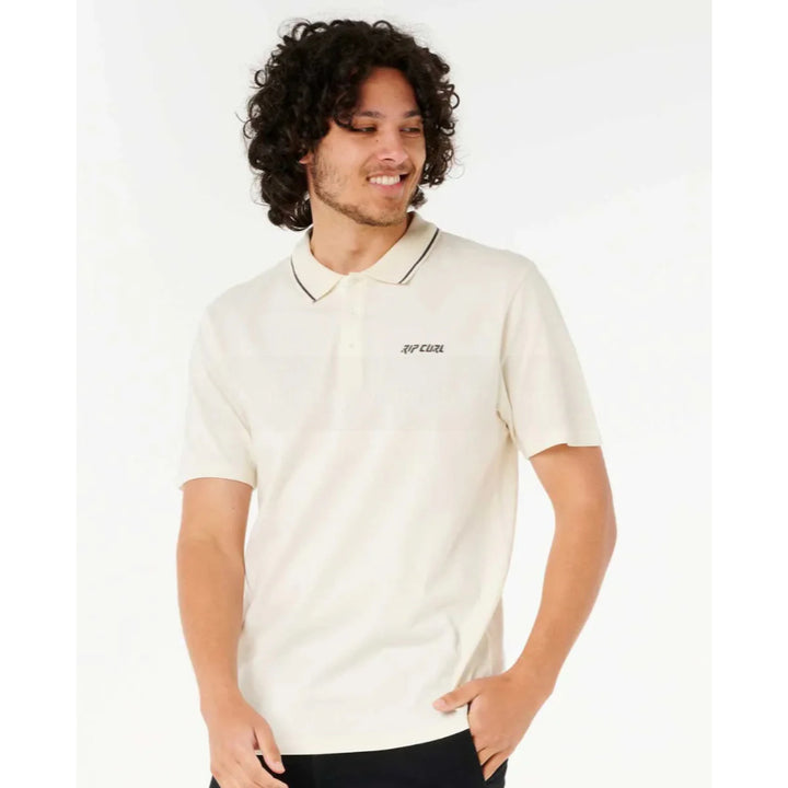 RIP CURL SHANK POLO BONE