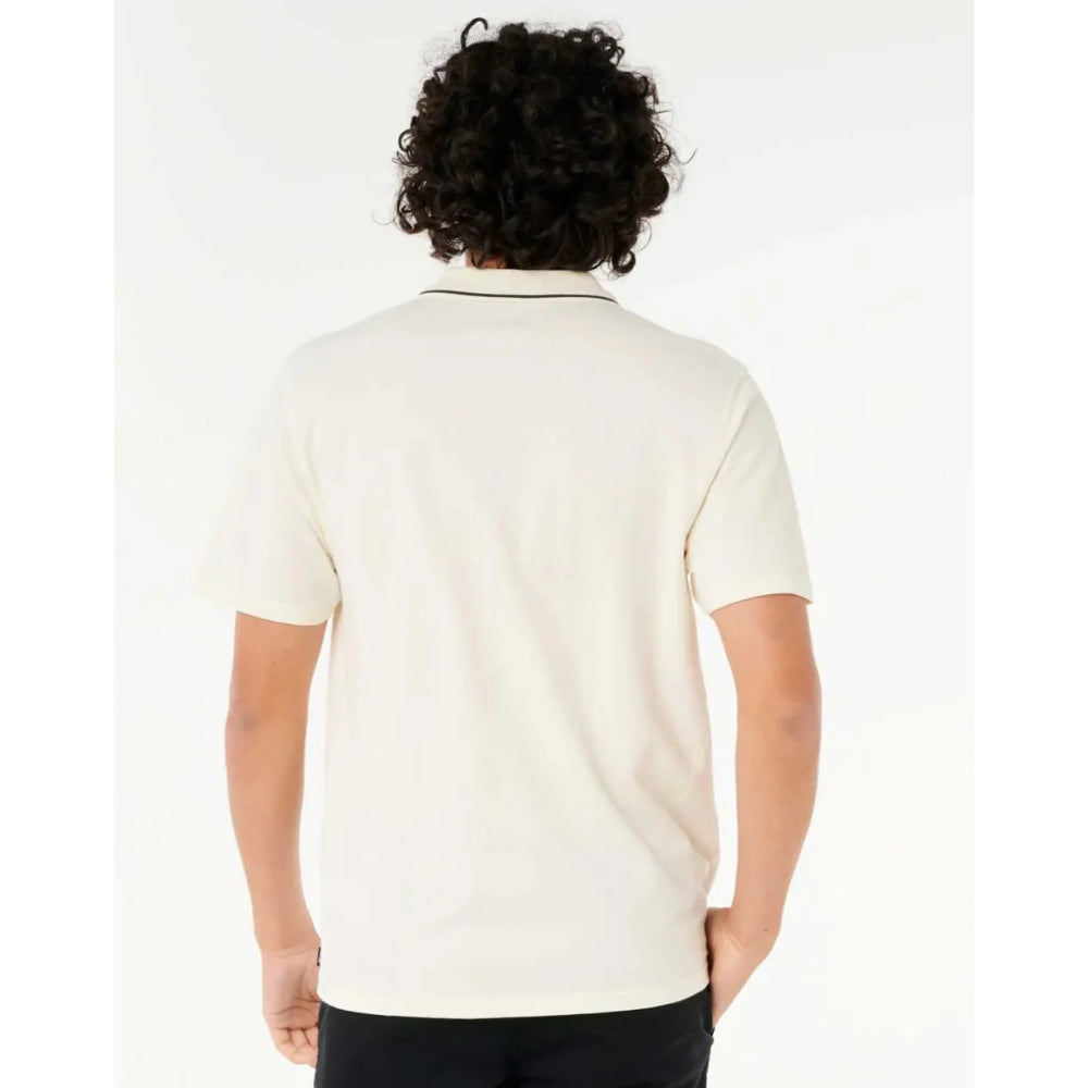 RIP CURL SHANK POLO BONE