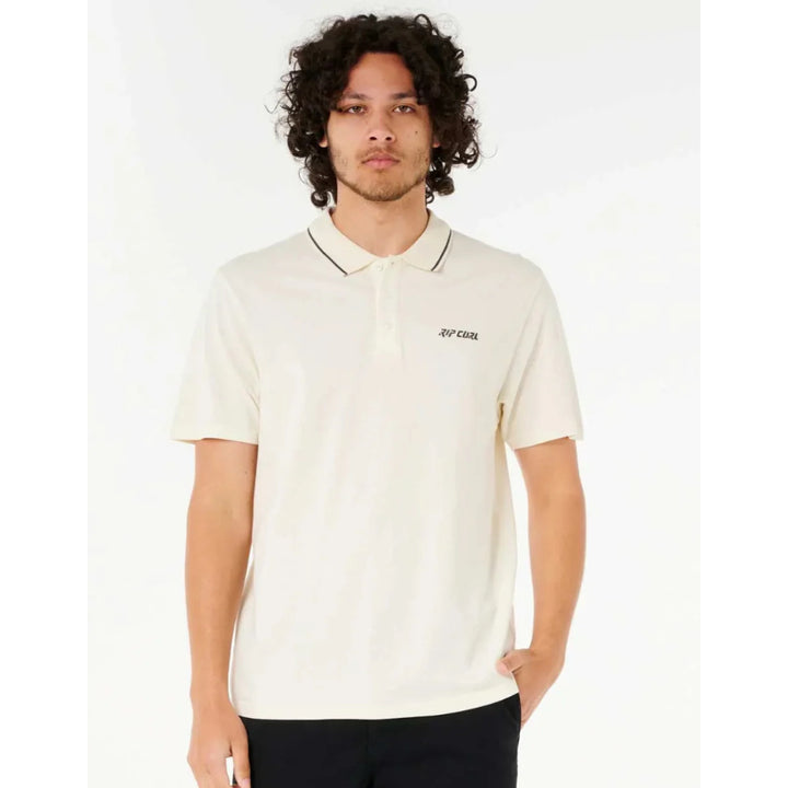 RIP CURL SHANK POLO BONE
