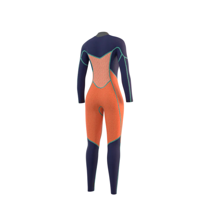 MYSTIC WMS JAYDE 4/3 CHEST ZIP BLACK