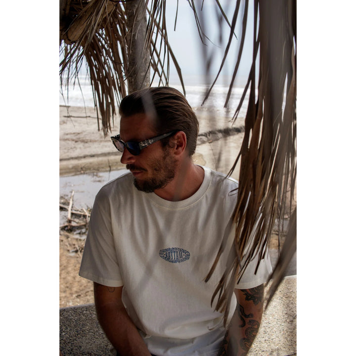 RHYTHM BREEZE SS T-SHIRT ECRU