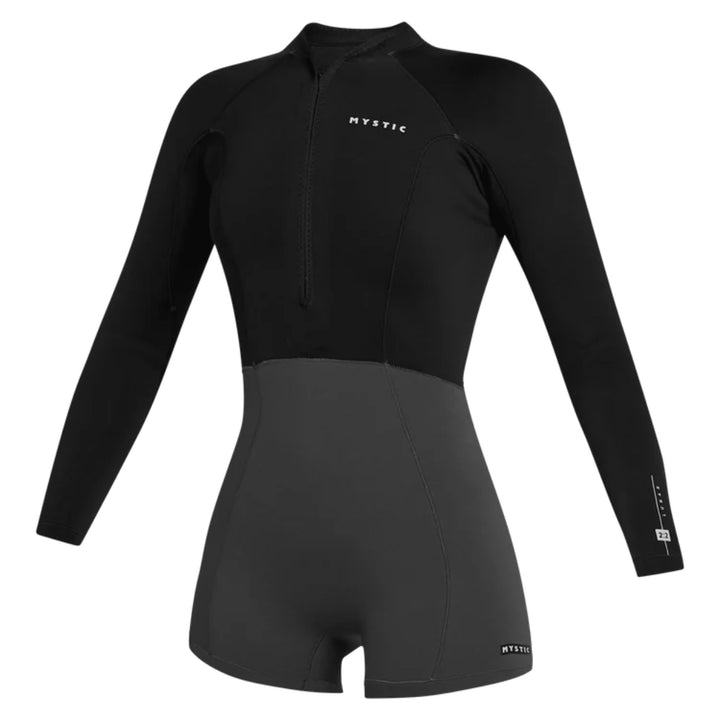 MYSTIC WMS LUNAR 2/2 FRONT ZIP BLACK