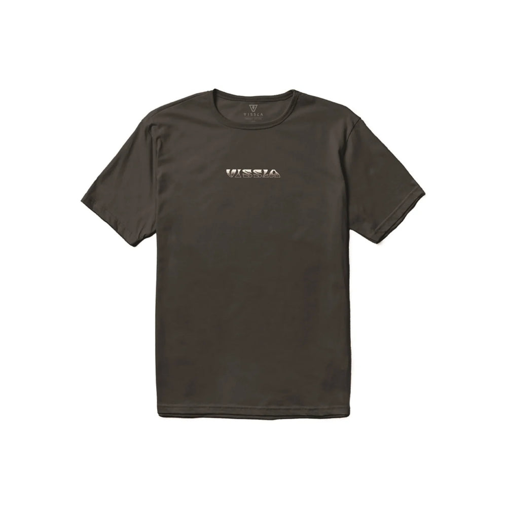 VISSLA BREAKERS ORGANIC TEE PHANTOM