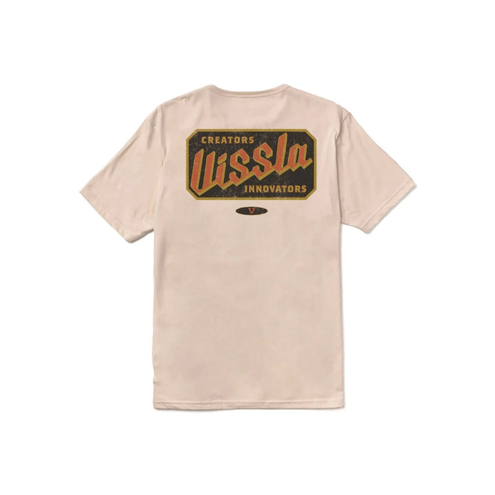 VISSLA HEAVY DUTY ORGANIC TEE BONE