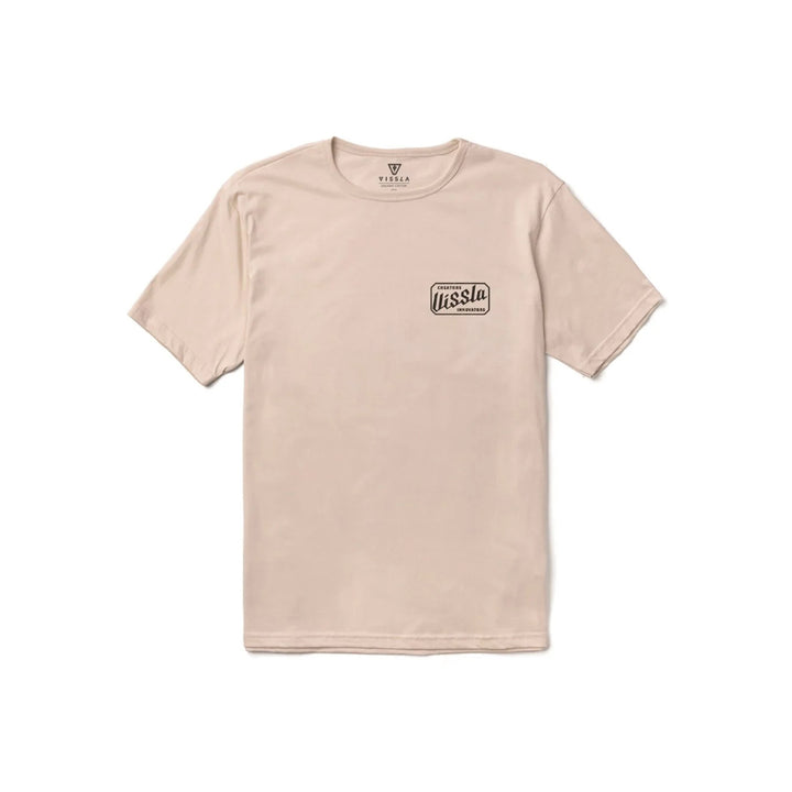 VISSLA HEAVY DUTY ORGANIC TEE BONE