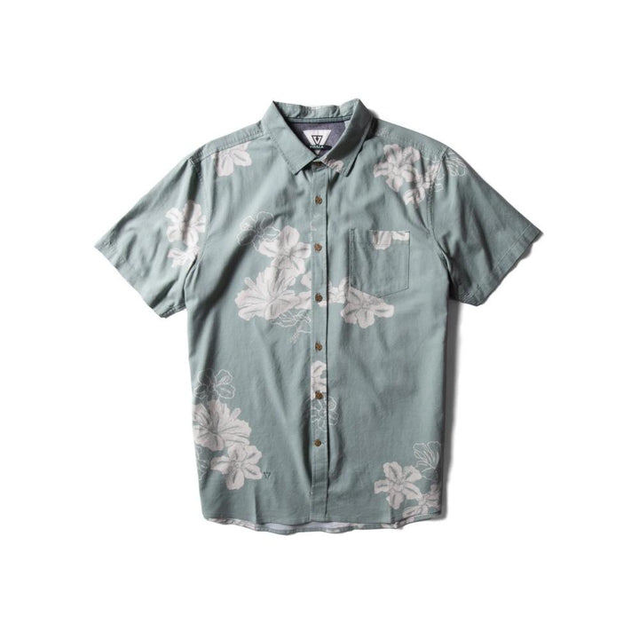 VISSLA BYEBISCUS ECO S/S SHIRT LIGHT SAGE