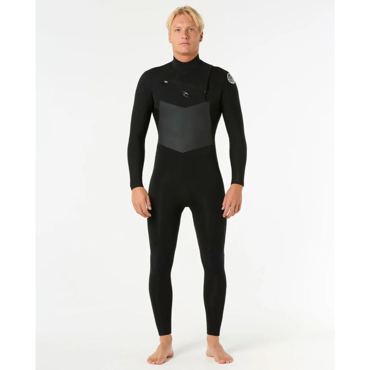 RIP CURL DAWN PATROL 4/3 CHEST ZIP BLACK