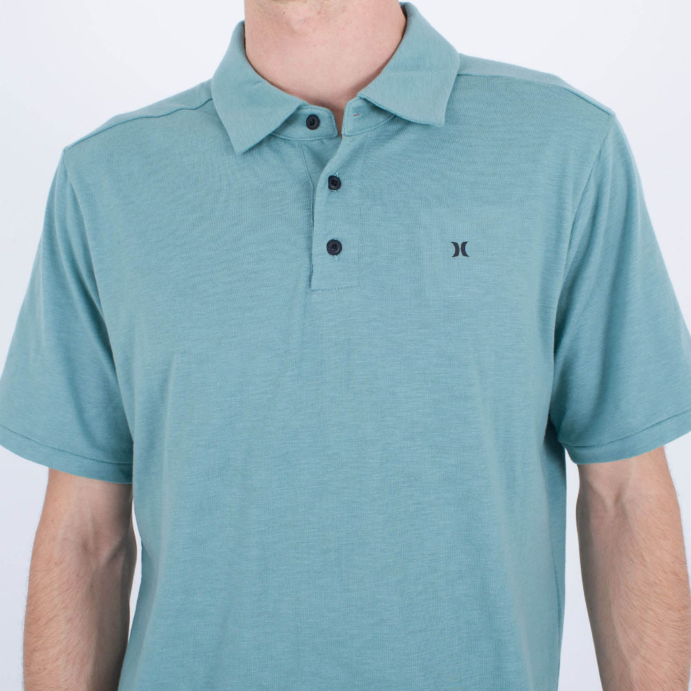 HURLEY H2O-DRI ACE SLUB POLO ARTILLERY