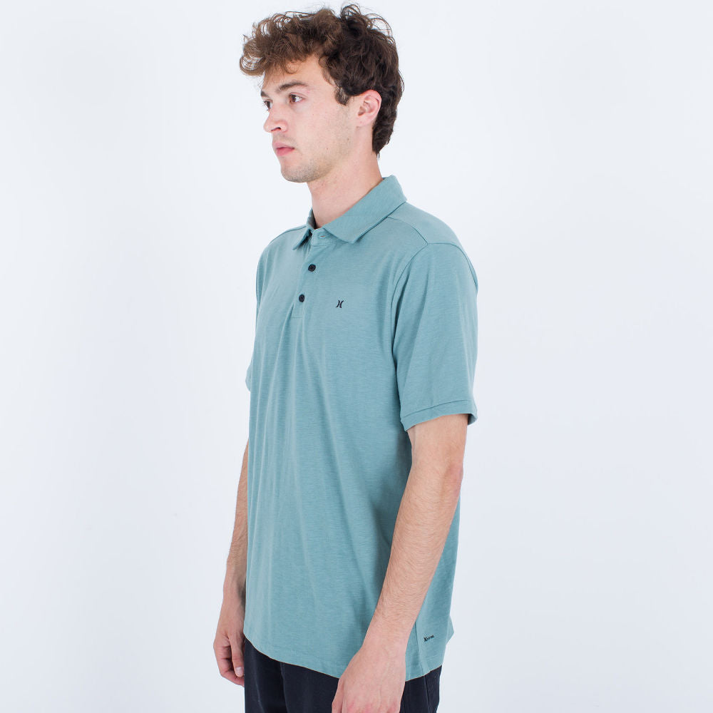 HURLEY H2O-DRI ACE SLUB POLO ARTILLERY