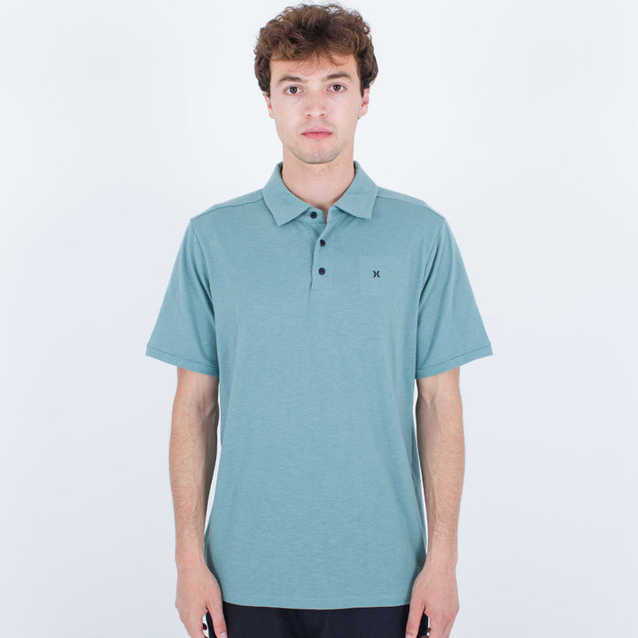 HURLEY H2O-DRI ACE SLUB POLO ARTILLERY