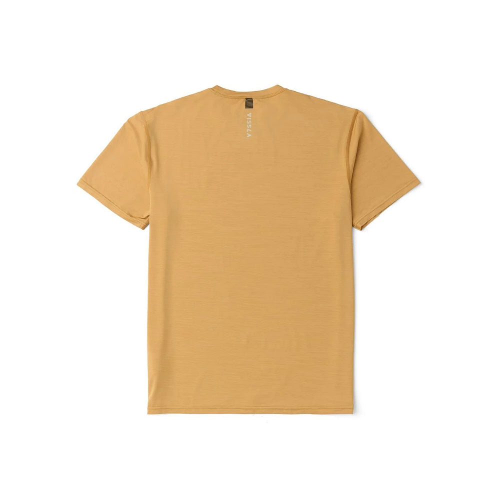 VISSLA TWISTED ECO SS SUN SHIRT GOLDEN HEATHER