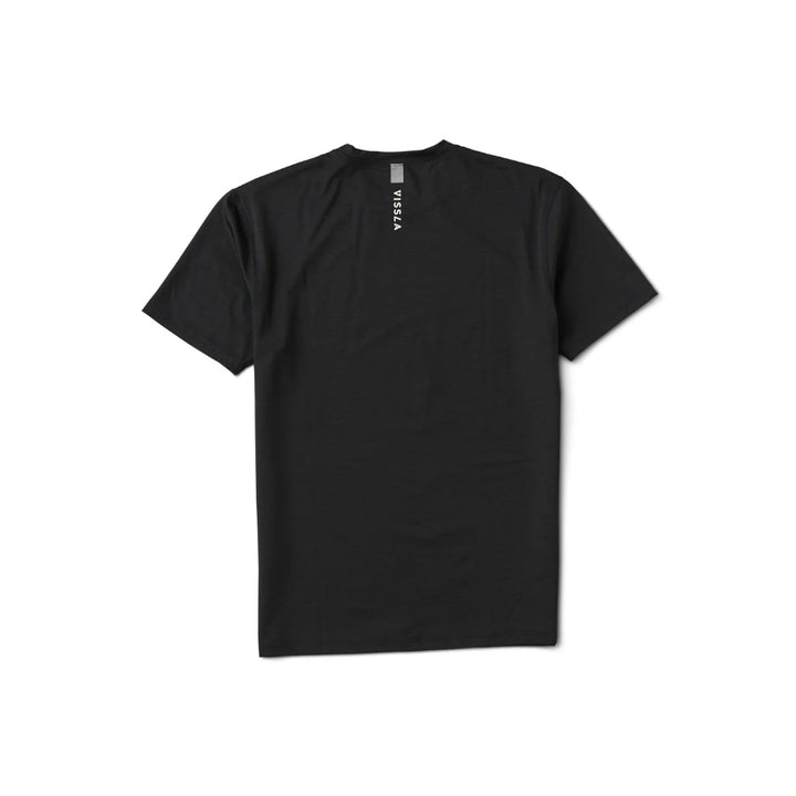 VISSLA TWISTED ECO SS SUN SHIRT BLACK
