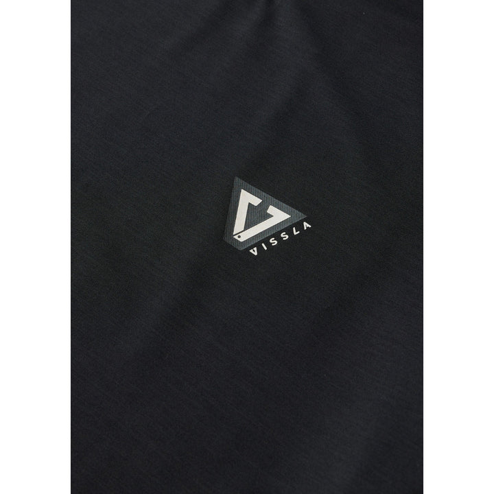 VISSLA TWISTED ECO SS SUN SHIRT BLACK
