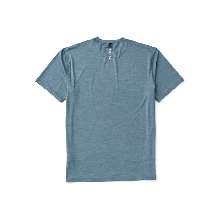 VISSLA TWISTED ECO SS SUN SHIRT DUSK HEATHER