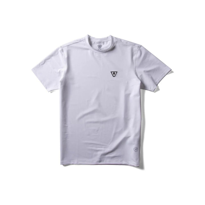 VISSLA TWISTED ECO SS SUN SHIRT WHITE