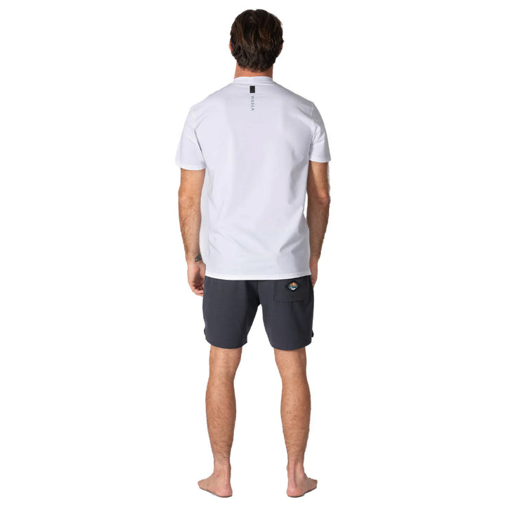 VISSLA TWISTED ECO SS SUN SHIRT WHITE