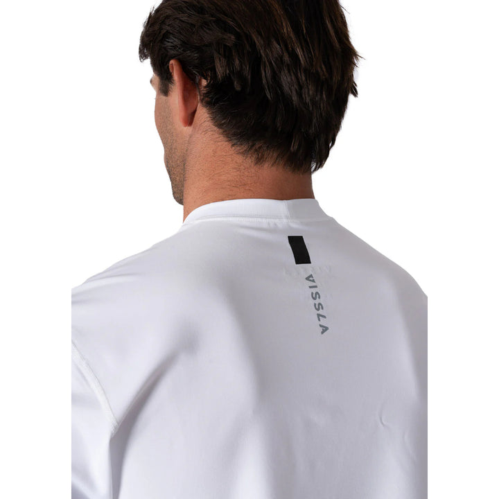 VISSLA TWISTED ECO SS SUN SHIRT WHITE
