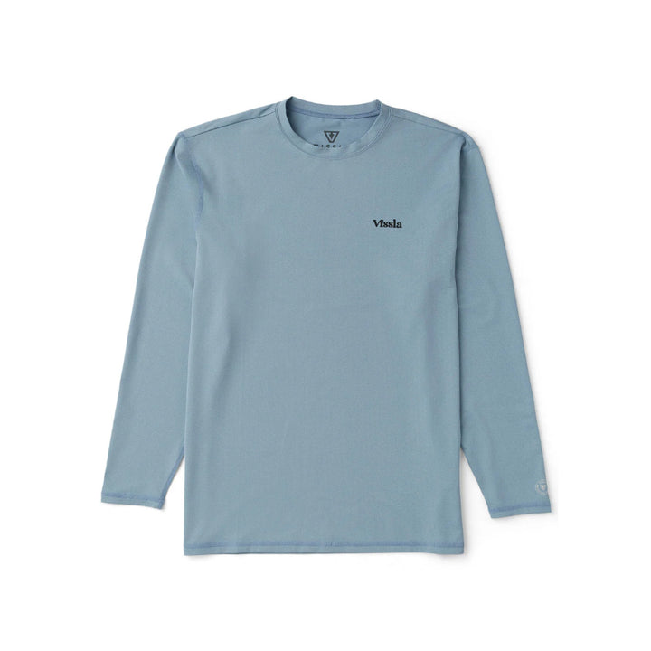 VISSLA PRO COMP LS SUN SHIRT FADED DENIM
