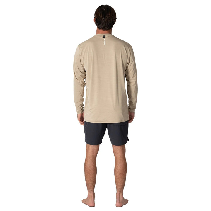 VISSLA TWISTED ECO LS SUN SHIRT SAND