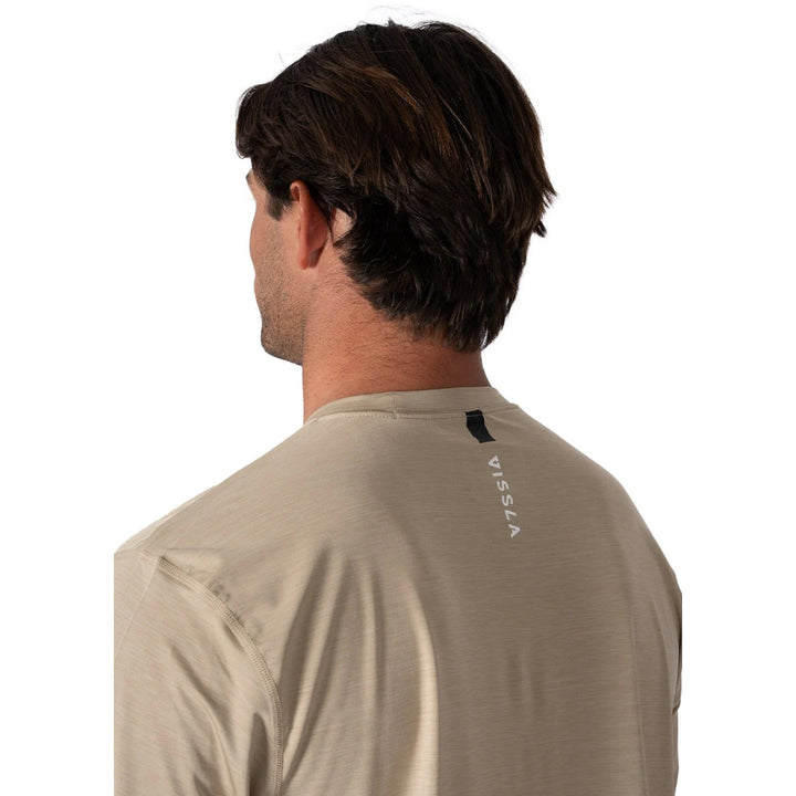VISSLA TWISTED ECO LS SUN SHIRT SAND