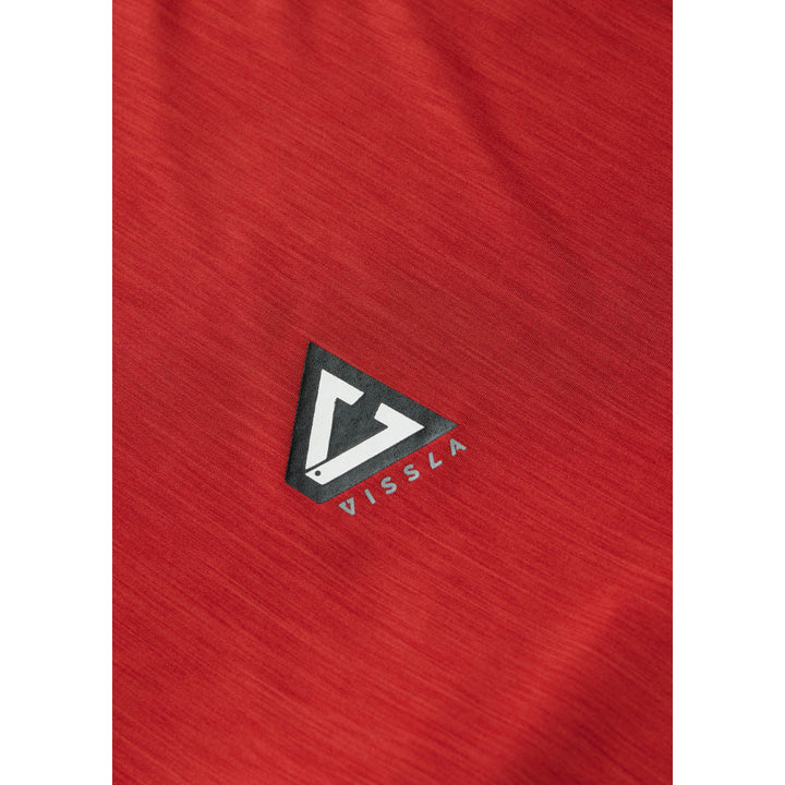 VISSLA TWISTED ECO LS SUN SHIRT PICANTE
