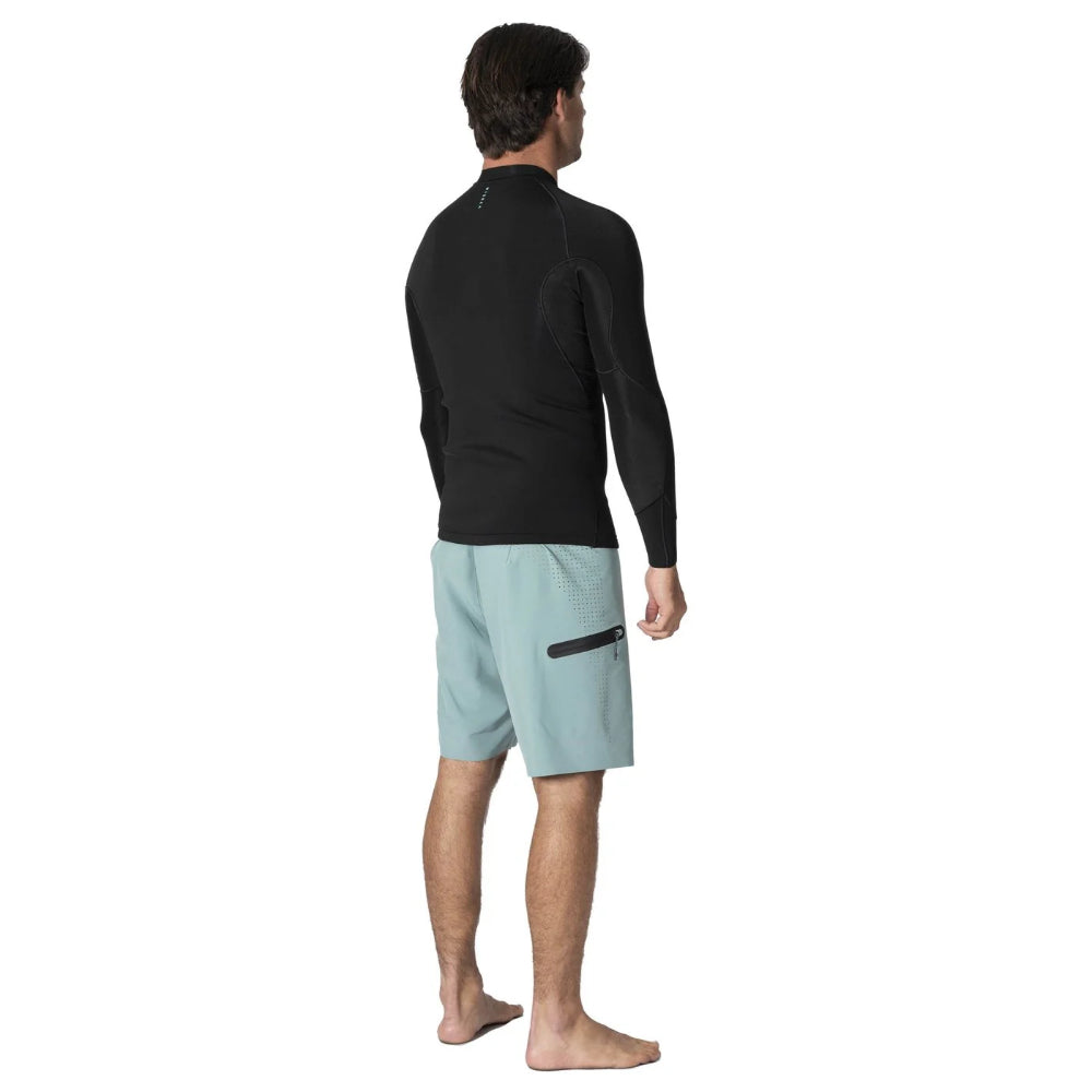 VISSLA HIGH SEAS II 1MM TOP BLACK