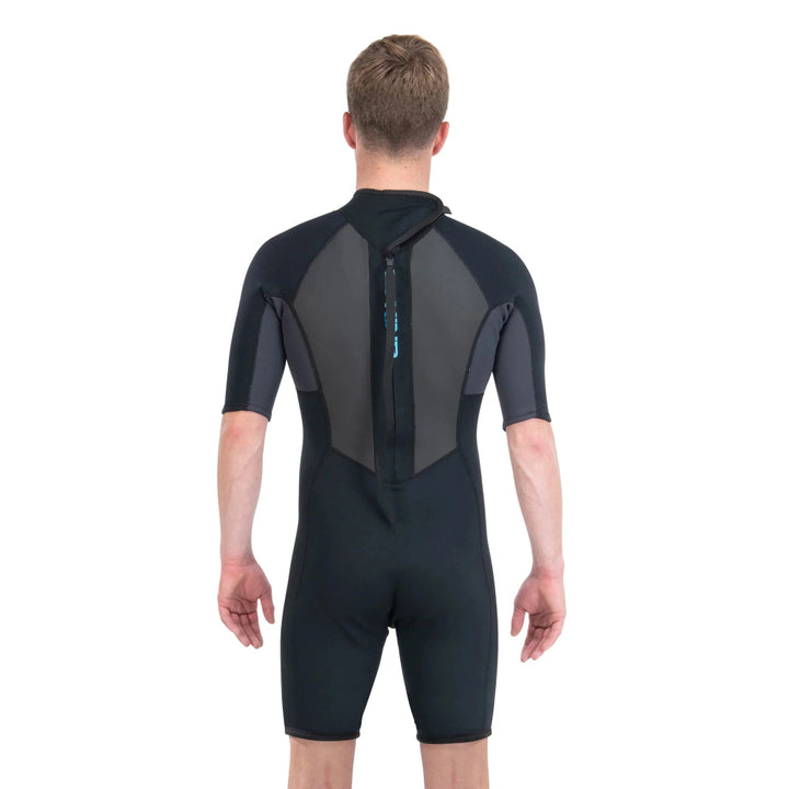 DAKINE QUANTUM 2MM BACK ZIP BLACK
