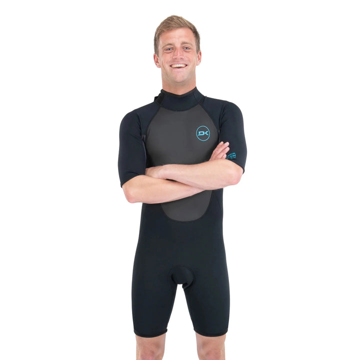 DAKINE QUANTUM 2MM BACK ZIP BLACK