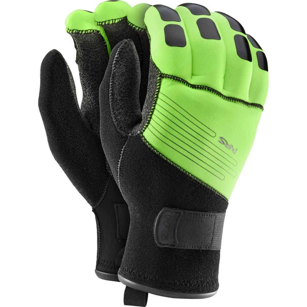 NRS REACTOR RESCUE 3MM GLOVE GREEN