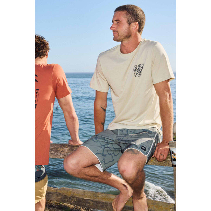 O'NEILL TILE CLASSIC TEE LIGHT KHAKI