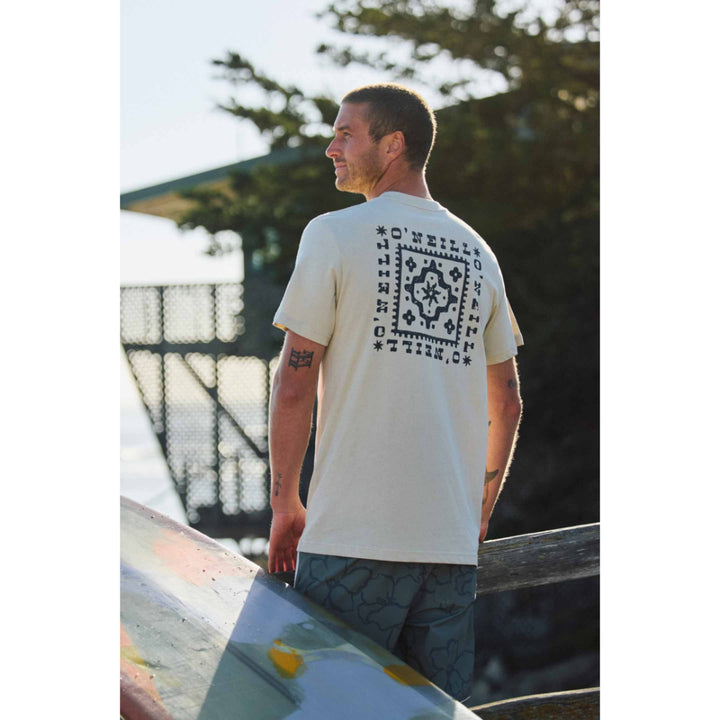 O'NEILL TILE CLASSIC TEE LIGHT KHAKI