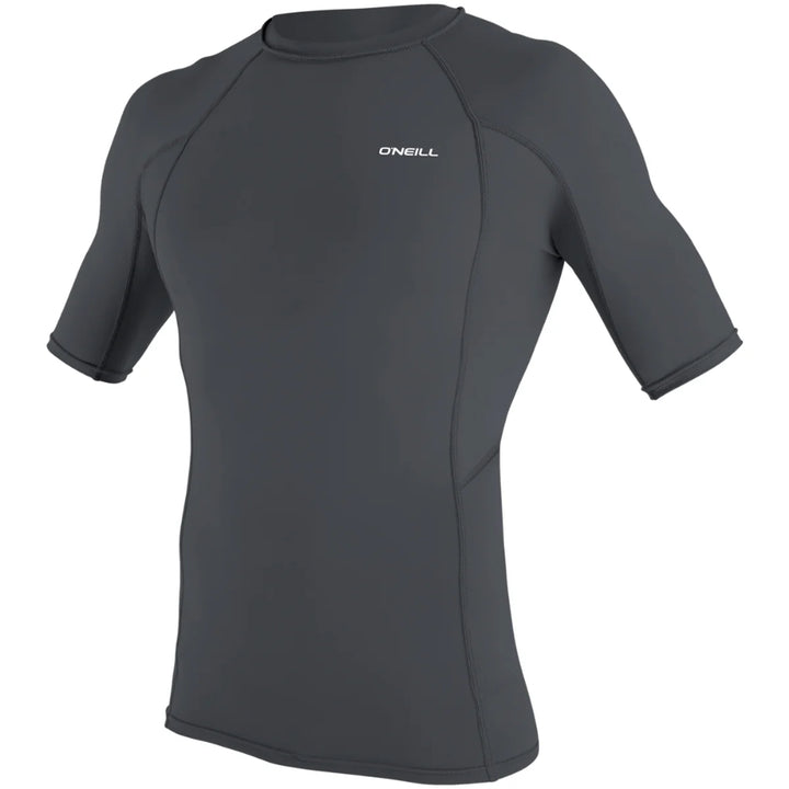 O'NEILL BASIC SKINS 2 50+ S/S RASH GUARD GRAPHITE