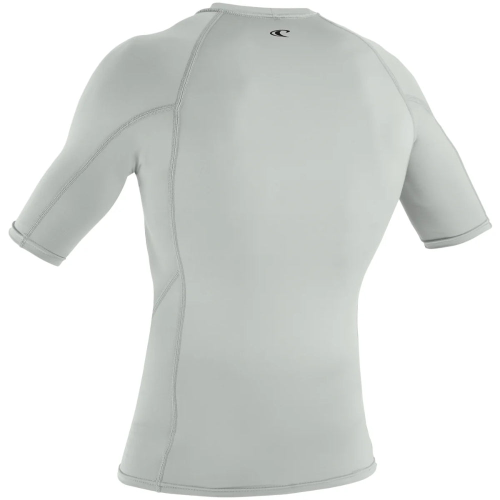 O'NEILL BASIC SKINS 2 50+ S/S RASH GUARD OVERCAST
