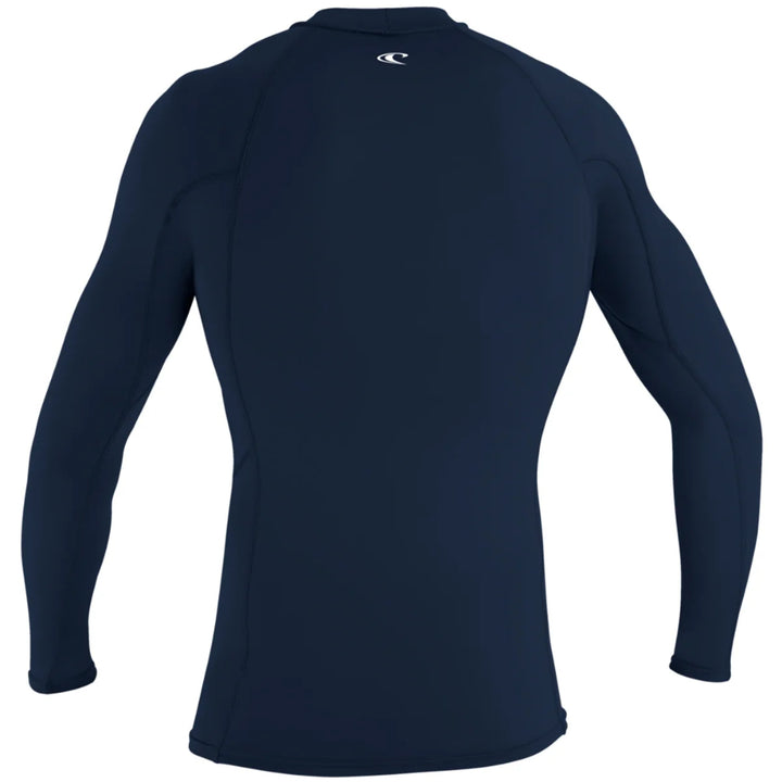 O'NEILL BASIC SKINS 2 50+ L/S RASH GUARD NAVY