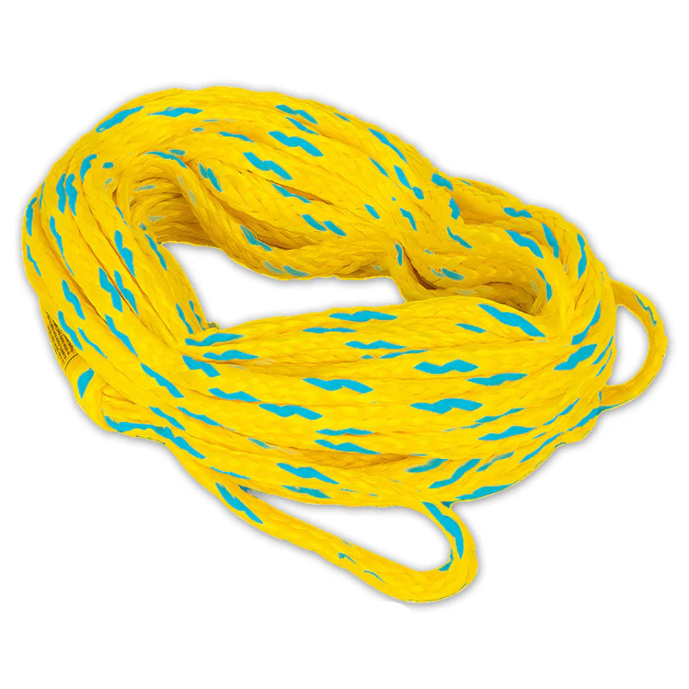 O'BRIEN 4-PERSON TUBE ROPE YELLOW/AQUA