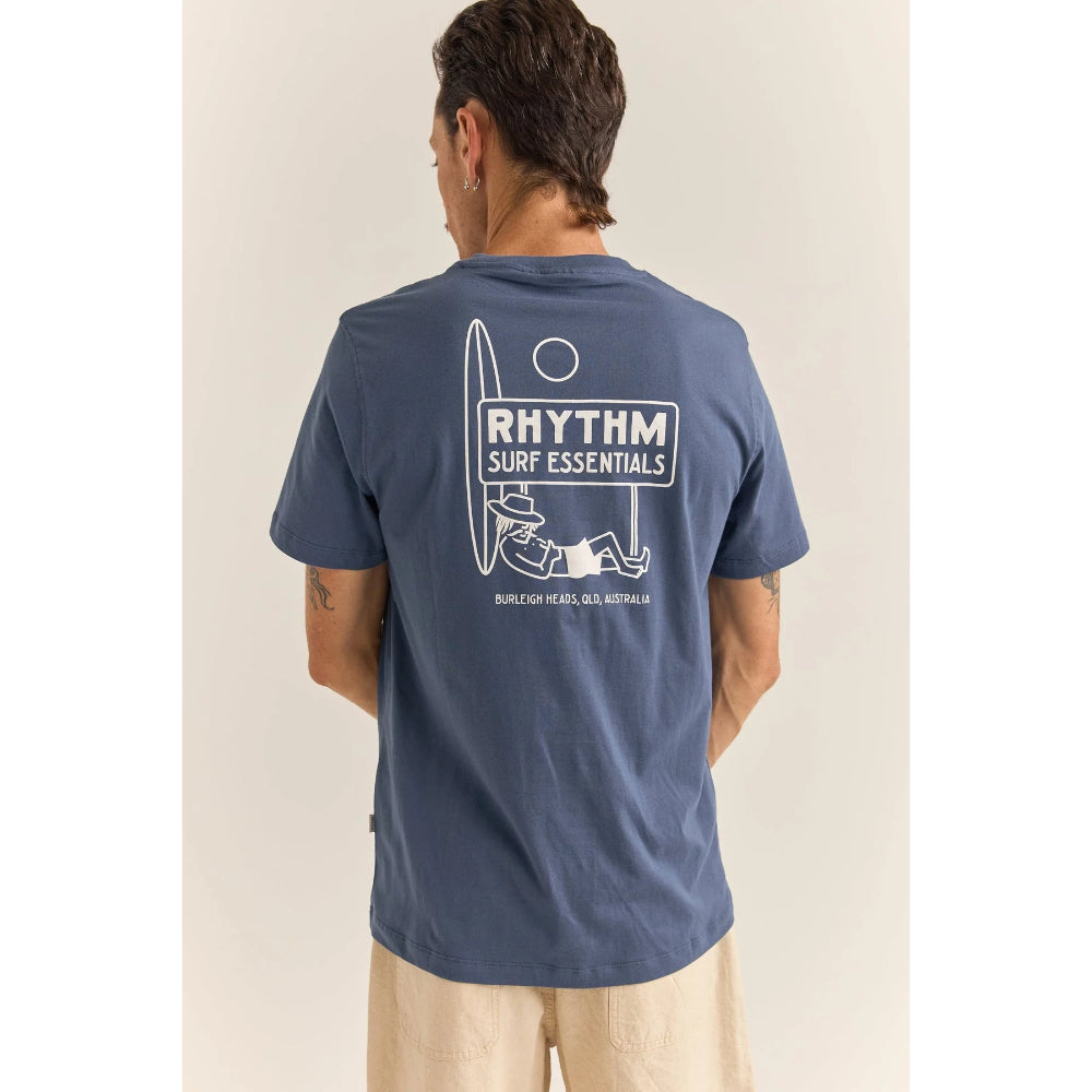 RHYTHM SIESTA TEE NAVY
