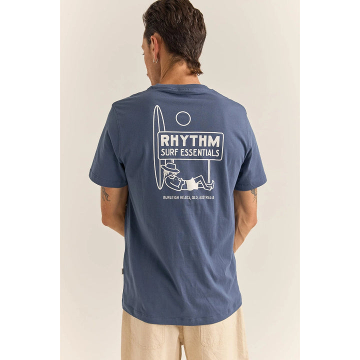 RHYTHM SIESTA TEE NAVY