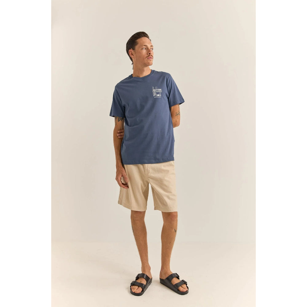 RHYTHM SIESTA TEE NAVY